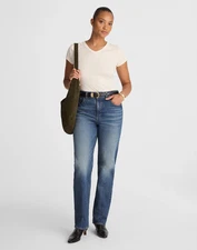 NWT Madewell The Curvy Longline Straight Jean