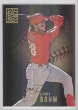 2022 Panini Capstone Holo Gold 5/25 Alec Bohm #90 7ba