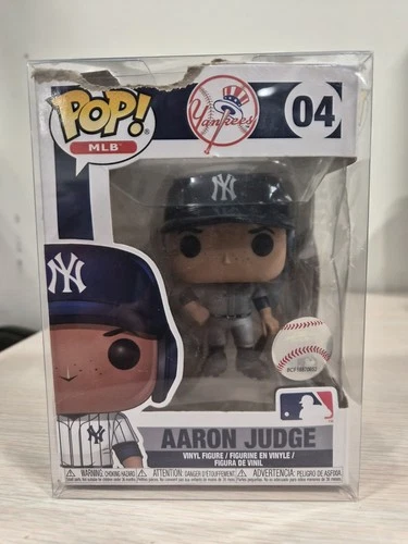 Funko Pop! MLB - New York Yankees -  #99 Aaron Judge #4 Gray Away BOX DAMAGE