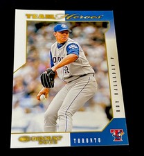 Roy Halladay 2003 Donruss Team Heroes Card #537 MLB Toronto Blue Jays HOF