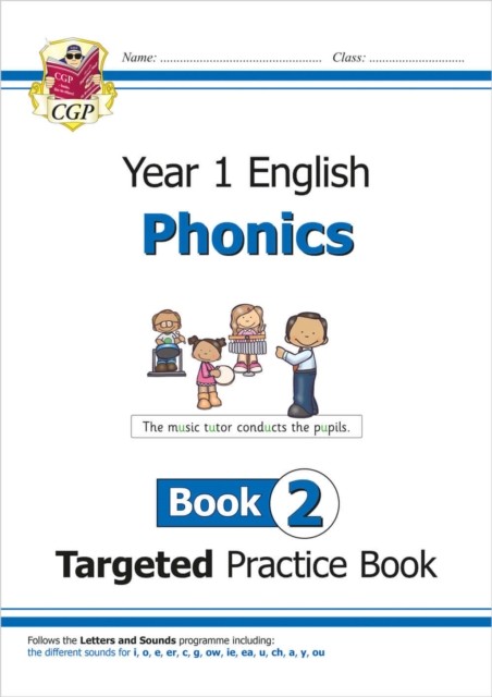 KS1 English Targeted Practice Book: Phonics - Year 1 Book 2 by CGP Books NEW - Image 4