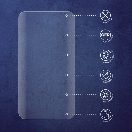 4x Protector Full-Screen for Withings ScanWatch (38 mm) Screen Protection Film - Zdjęcie 4 z 8