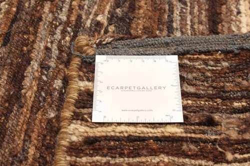 Traditional Vintage Hand Woven Carpet 5'5" x 7'2" Wool Kilim Area Rug - Picture 9 of 9
