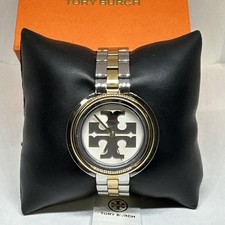 Tori Burch The Miller TBW6209 Womens Two Tone Stainless Steel Quartz Watch XOB59