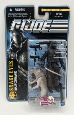 GI Joe Snake Eyes Pursuit of Cobra Ninja Commando 3.75  Action Figure 2010 #1002