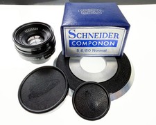Schneider-Kreuznach Componon 80mm f/5.6 Enlarger Lens, Durst Board, 25mm Thread