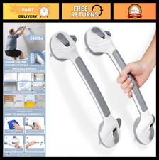 16.5 Inch Shower Grab Bars for Seniors - Safety Handles, 2 Pack, Non-Slip
