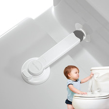 Toilet Locks Baby Proof, Baby Proofing Toilet Seat Lock with Extra Pallet Fit fo