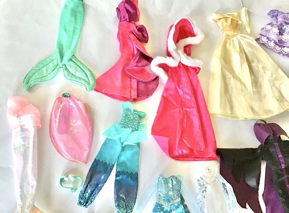 Lote Ropa Muñeca Princesa Disney Tallas Surtidas TLC Algunas Tienda Disney Foto 2 de 4