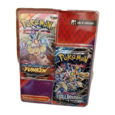 Pokemon Booster 2er Blister Stürmische Funken + Stellarkrone OVP NEU