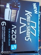 Remington King of Shaves Azor 5 - 6 Replacement Cartridges For 5 Blade x 2 packs