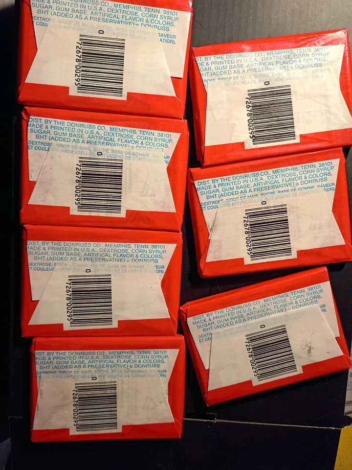 13-1981 packs, 6-1982 packs 19 en total  Foto 4 de 4