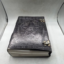 Black Star Leather Bonded Journal Handmade Vintage 600 Pages