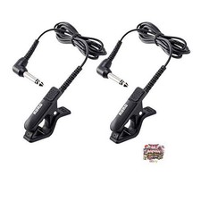 KORG CM-300 Black Contact Microphone CM-300-BK - Set of 2