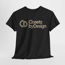 Closets by Design Franchise Logo Home T-Shirt S-5XL
