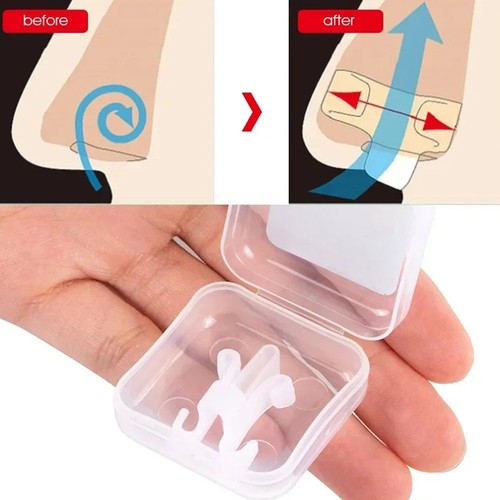 5piece Anti Snoring Nose Clip Stop Snore Sleep Aid Night Nasal Dilator Care - Picture 9 of 13