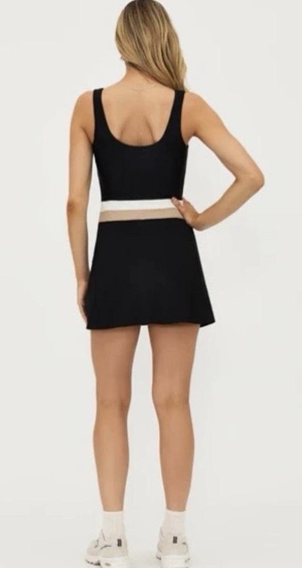 Beach Riot Remi Tennis Dress Sandstone Size XS