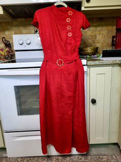 Stunning 1930's red dress