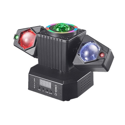 Party Light Moving Head Rotating Disco Ball Laser Beam Strobe Remote DMX for DJ
