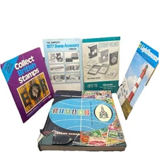 Strand Stamp Album No 2176 by Stanley Gibbons Book Plus Other Books Used Stamps