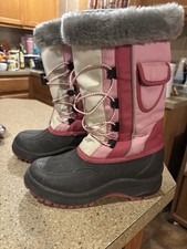 Winter Snow Boots Girls Size 4