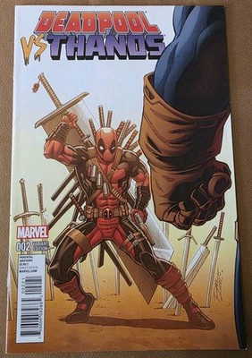 Deadpool Vs Thanos #2 (2015) Direct Edition, Variant Cover 