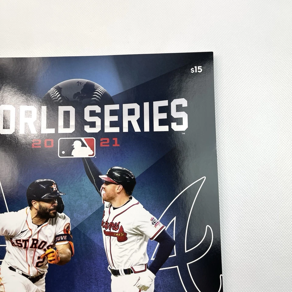 MLB World Series 2021 Official Program Magazine Houston Astros - Image 3 of 4