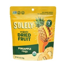Organic Dried Fruit Pineapple Rings 5.5 Oz Case Of 6 
