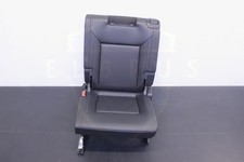 2018 - 2023 Vw Atlas Rear Driver 3rd Third Row Seat Section Black Leatherette