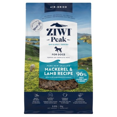Peak Air-Dried Dog Food   Mackerel & Lamb - All Natural, High Protein,Grain Free