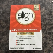 Align Probiotic Supplement Capsule - 56 Count Brand New!! Exp: 08/2027 New!!!