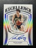 24/25 Panini Flawless Basketball Rick Barry Excellence Auto 9/25 