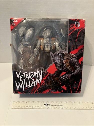 Maestro Union FuRay Planet │Veteran William - White Werewolf │ Exclusive Figur