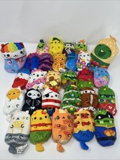 Cats vs Pickles Kittens vs Gherkins Lot of 28 Plush Snocone Skelecat Bubbles