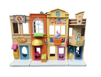 Vintage Fisher Price Sweet Streets City Shopping District Mall 2005