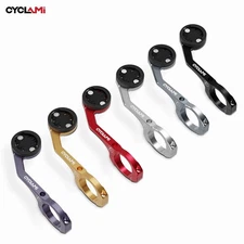 Aluminium Alloy Double-Sided Bike Computer Mount MTB Road GPS Headlight Bracket