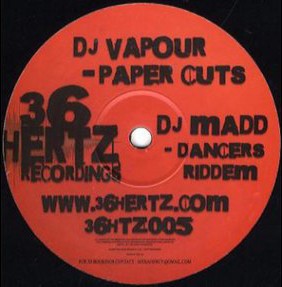 DJ Vapour / DJ Madd - Paper Cuts / Dancers Riddem (12'')