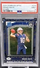 Drake Maye 2024 Donruss Optic #229 Rated Rookie Stars Prizm PSA 9 Patriots RD5