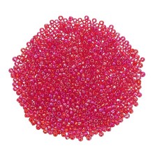 2000 Pcs Glass Seed Beads 2mm Mini Glass Seed Spacer Bead Red