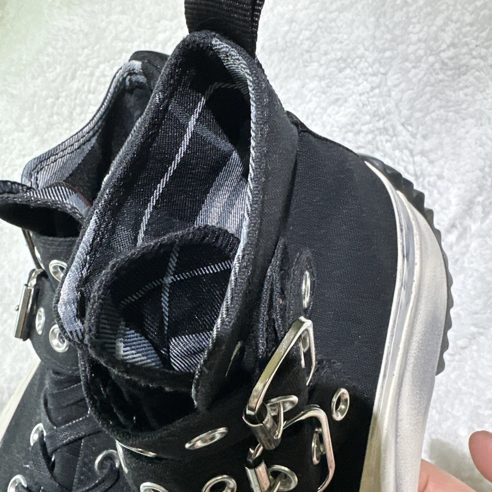 NUEVO Para mujeres CONVERSE Run Star Caminata Plataforma Punk Rock Zapatos Botas Levantamiento A07677C Foto 4 de 4