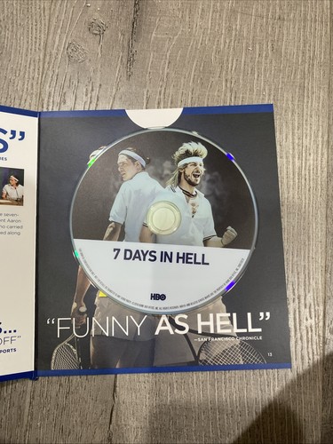 7 Days In Hell FYC DVD FYC HBO Tennis Mockumentary Andy Samberg Kit Harrington - Picture 2 of 2