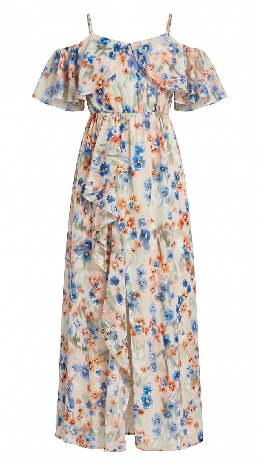Tanya Taylor Lorena Floral Maxi Dress