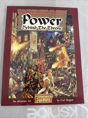 Games Workshop Warhammer Fantasy - The Enemy Within #3 - Power Behind The Throne
