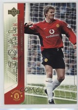 2003 Manchester United Mini Play Makers Goal Rush Ole Gunnar Solskjaer #75 0q3