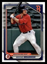 Brooks Brannon 2024 Bowman Prospect ROOKIE #BP-95 Boston Red Sox RC CARD
