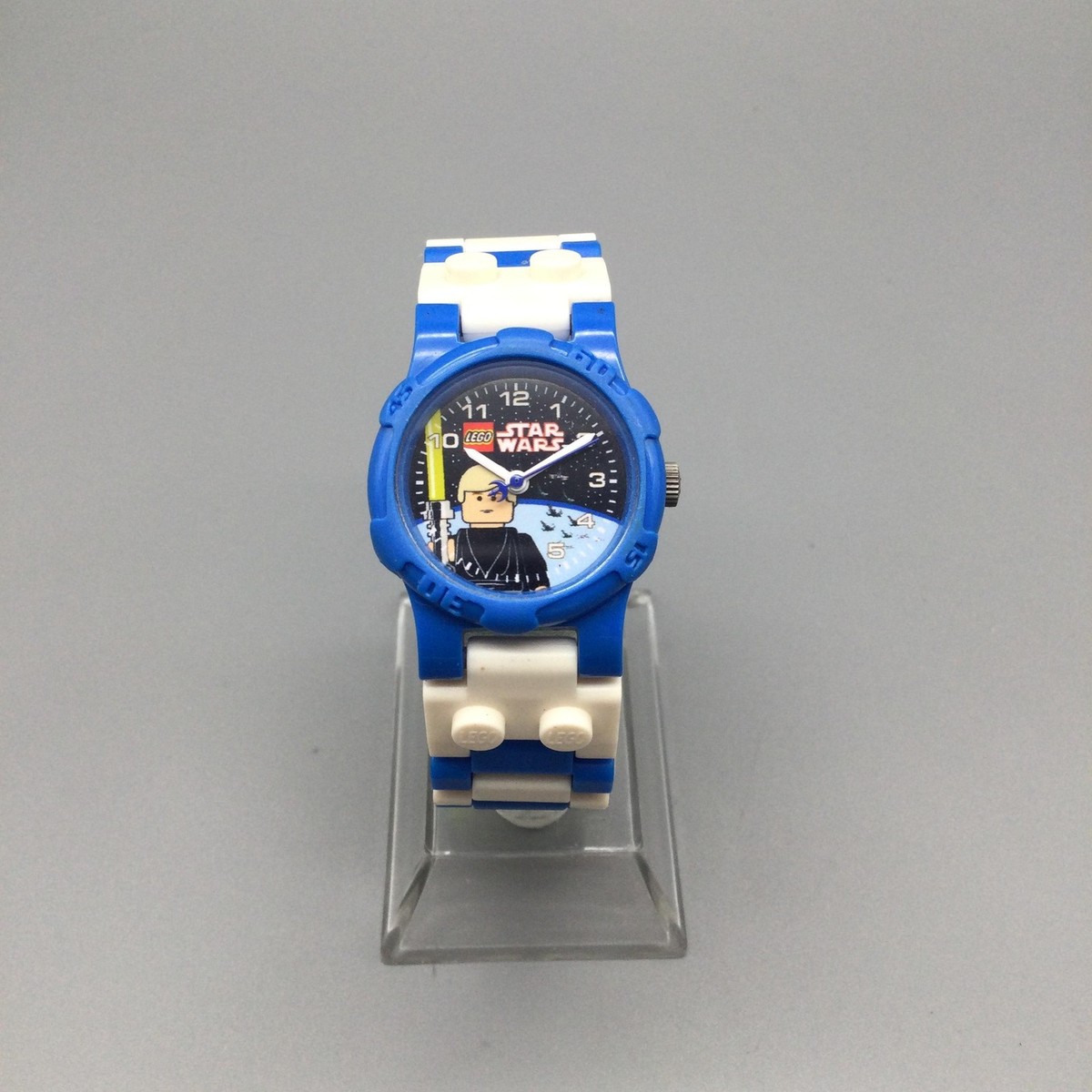 LEGO Boys Watch 26mm Blue Star Wars Water-Resistant Plastic Band