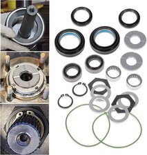 Axle Knuckle Tube Dust Seal Thrust Washer Seals Kit For 98-04 Ford F250 F350
