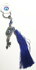 Evil Eye Keychain Blue Eye Key Ring Ladies' Handbags Lucky Birthday Gift