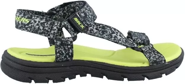 Sandales Skechers Garçon, Supreme Radion Noir Taille 4 M US