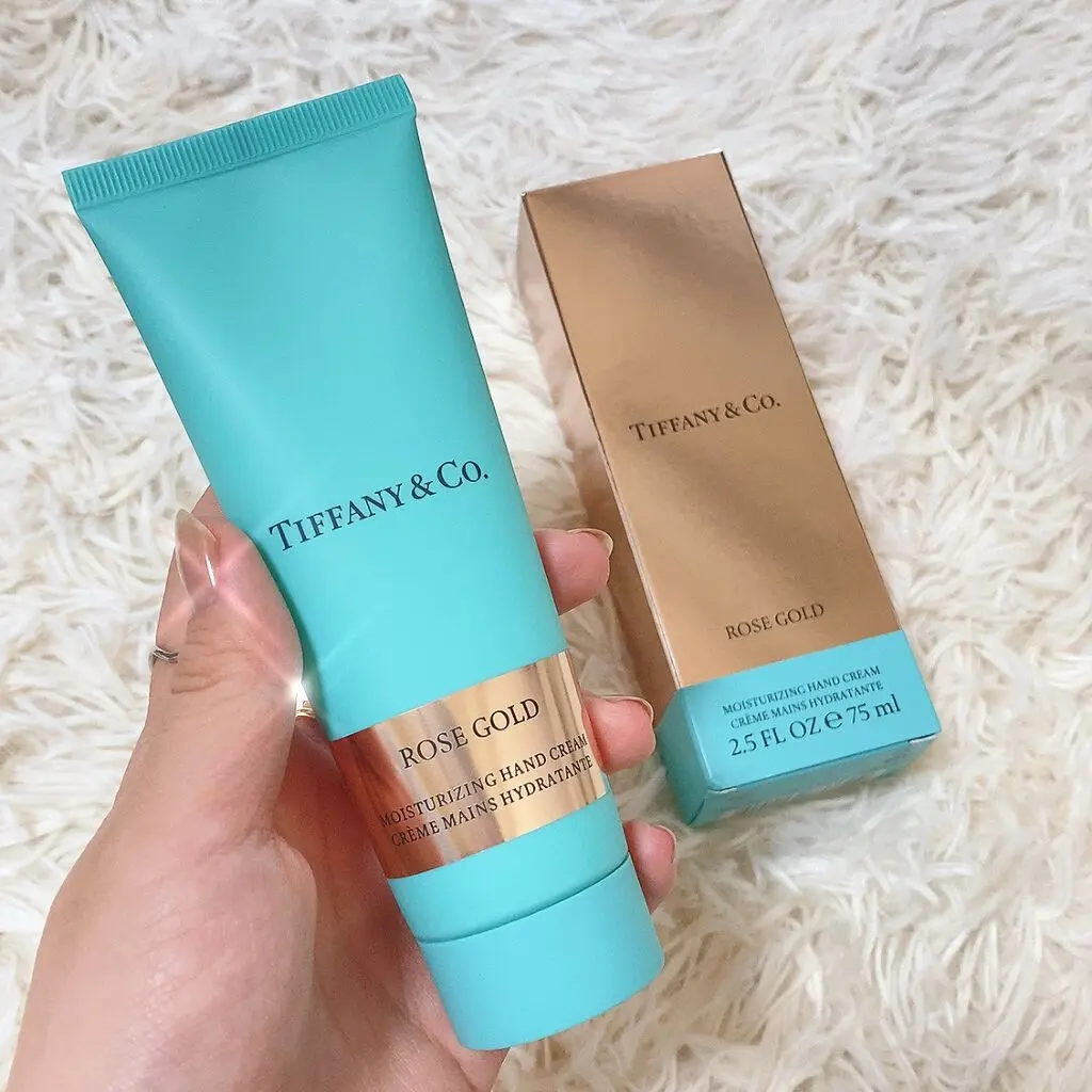 TIFFANY & CO Rose Gold Moisturizing Hand Cream 75ml Scented TIFFANY & CO Rose Gold Moisturizing Hand Cream 75ml Scented